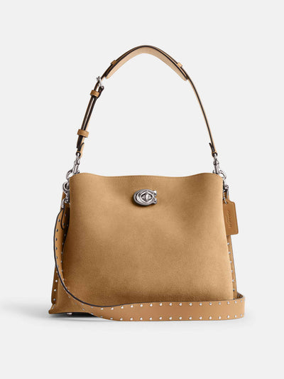 Coach Willow shoulder bag with rivets at Collagerie