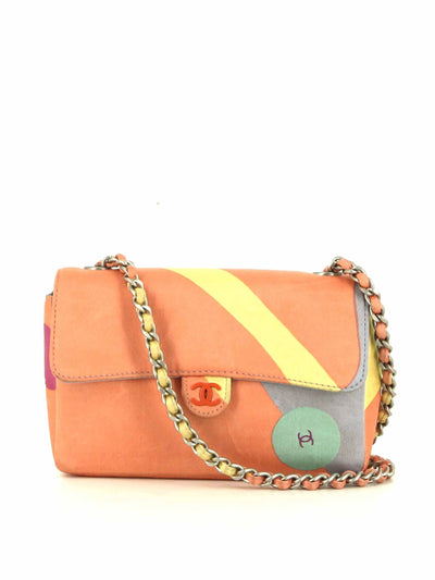 Chanel Chanel Timeless shoulder bag multicolor canvas at Collagerie