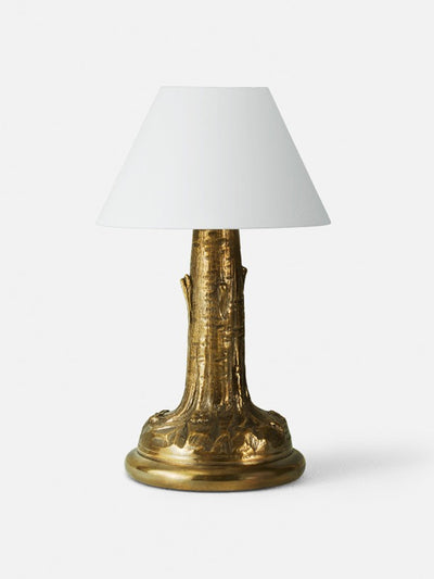 Collier Webb Mini Messanger Palm table lamp at Collagerie