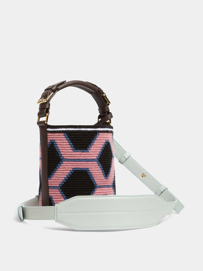 Colville Woven honeycomb-pattern bag at Collagerie