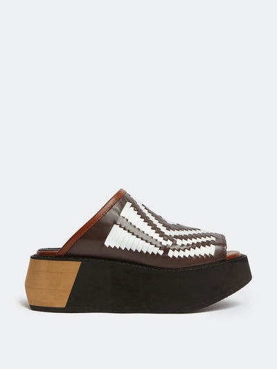 Colville Brown Kerouac sandals at Collagerie