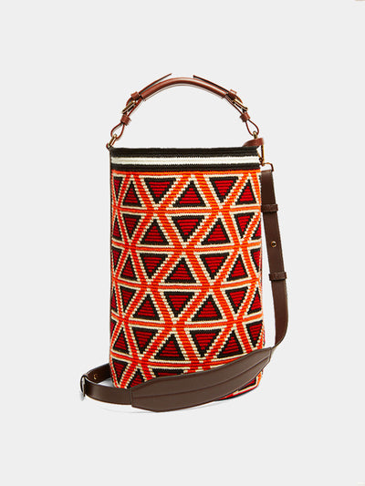 Colville Maxi triangle cylinder bag at Collagerie