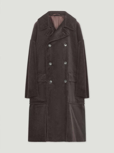 Connolly Brown oversized martingale coat at Collagerie