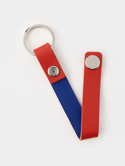 The Conran Shop Cuero two tone key ring at Collagerie