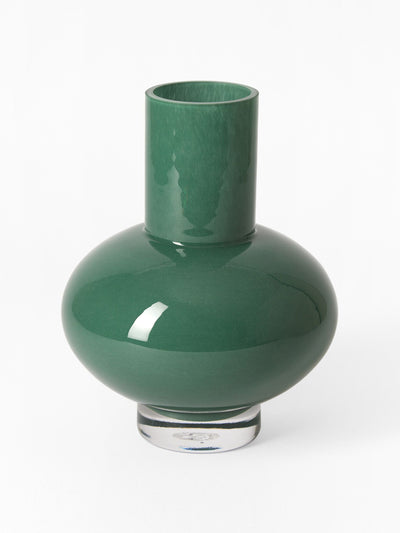 The Conran Shop Glass vase in Teal at Collagerie