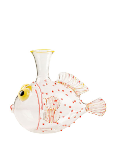 Massimo Lunardon Guppy Fish glass decanter at Collagerie