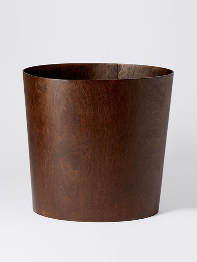 The Conran Shop Wastepaper basket in walnut at Collagerie