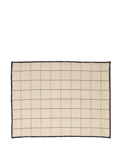 The Conran Shop Woven check rectangular placemat at Collagerie