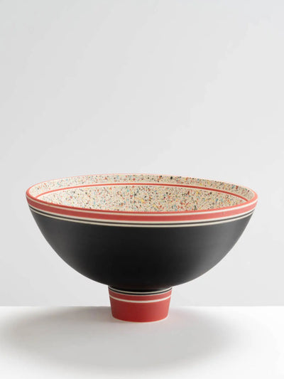 Graham Williamson Flecked footed bowl at Collagerie