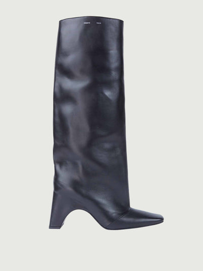 Coperni Knee high boots in black at Collagerie