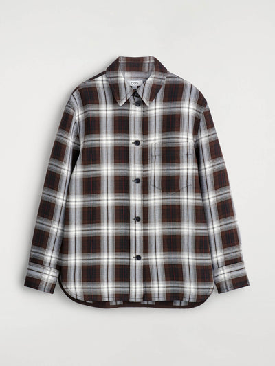 Cos Checked overshirt at Collagerie