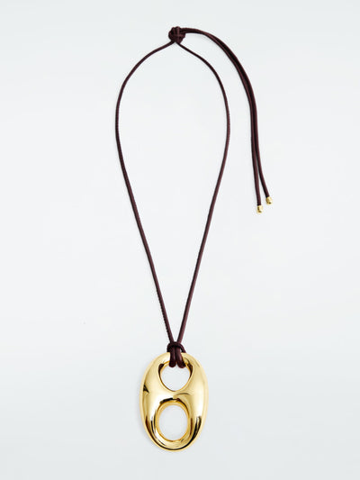 Cos Chunky mariner-pendant necklace at Collagerie