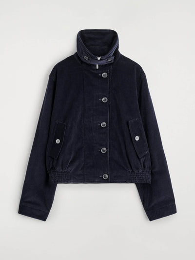 Cos Corduroy funnel-neck jacket at Collagerie