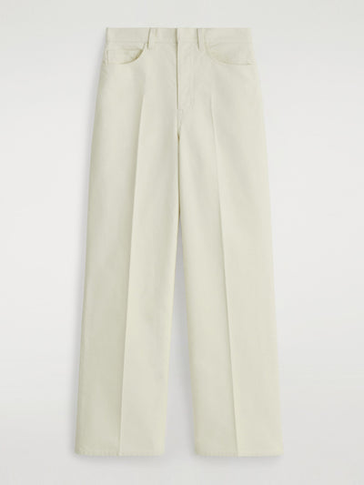 Cos Cotton-canvas straight-leg trousers at Collagerie