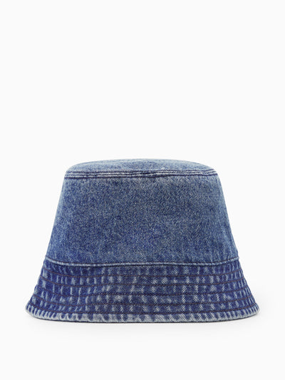 Cos Denim bucket hat at Collagerie