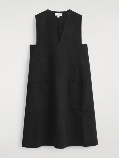 Cos Double-faced merino wool dress at Collagerie