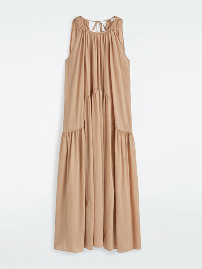 Cos Gathered halterneck maxi dress at Collagerie