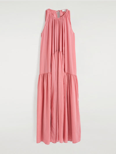 Cos Gathered halterneck maxi dress at Collagerie
