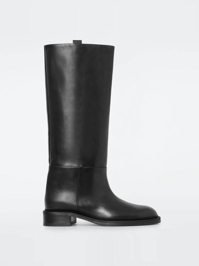 Cos Leather riding boots at Collagerie