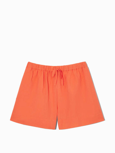 Cos Linen drawstring shorts at Collagerie