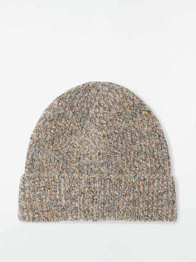 Cos Mélange wool-blend beanie at Collagerie