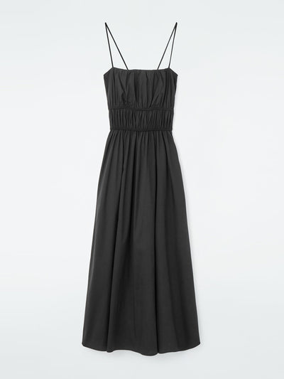 Cos Gathered-waist midi dress at Collagerie