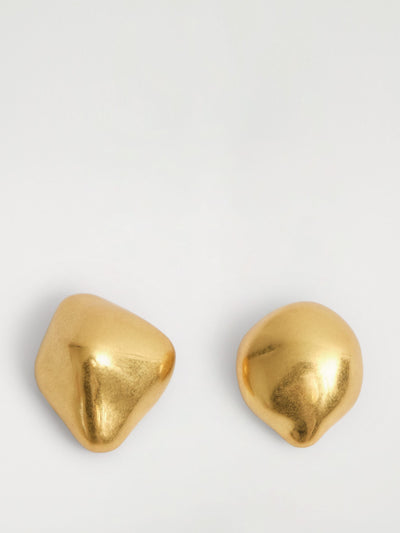 Cos Mismatched molten stud earrings at Collagerie