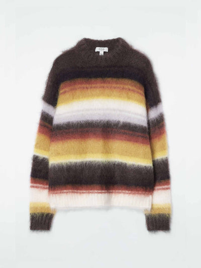 Cos Mohair crewneck jumper at Collagerie