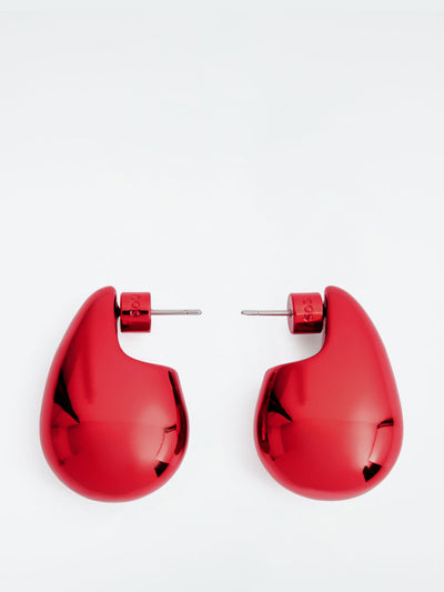 Cos Oversized chunky droplet earrings at Collagerie