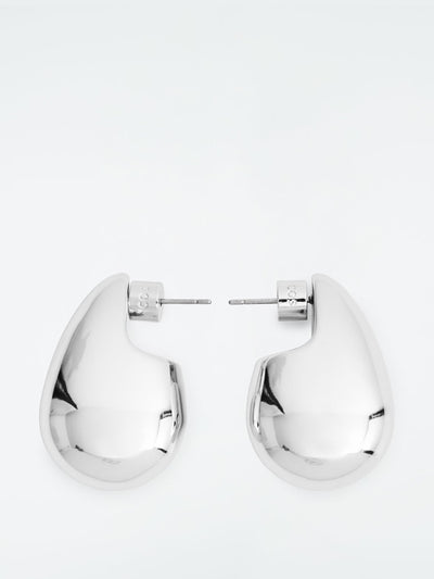 Cos Oversized chunky droplet earrings at Collagerie