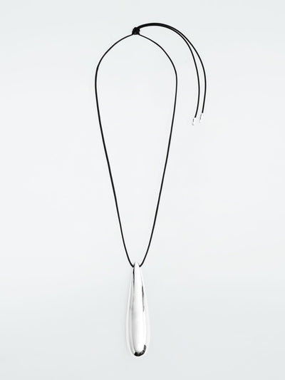 Cos Oversized droplet pendant necklace at Collagerie