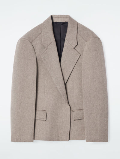 Cos Oversized exaggerated-shoulder blazer at Collagerie