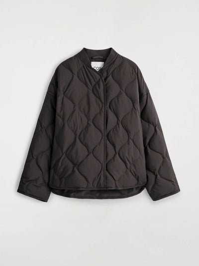 Cos Oversized quilted jacket at Collagerie