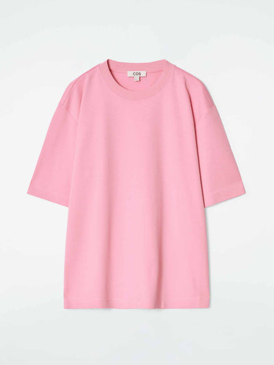 Cos Oversized cotton t-shirt at Collagerie