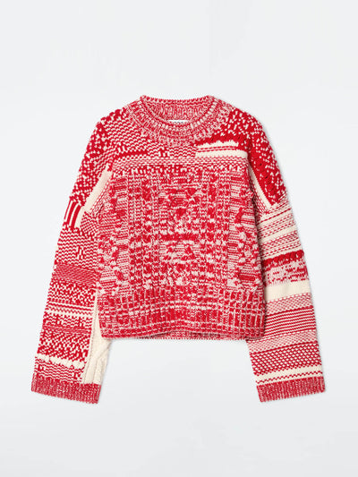 Cos Fair Isle merino wool jumper at Collagerie