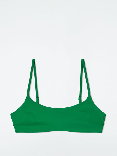 Cos Scoop-neck bikini top at Collagerie