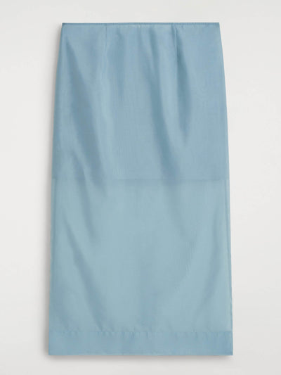 Cos Sheer column skirt at Collagerie
