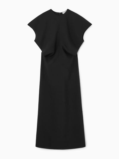 Cos Spiral seam maxi dress at Collagerie