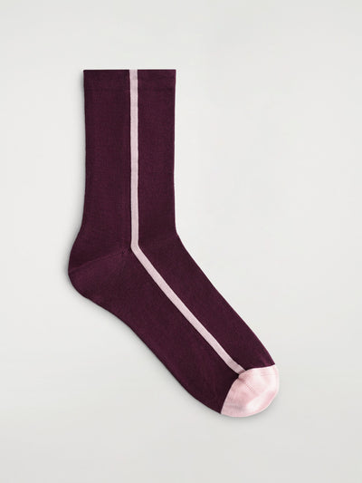 Cos Striped cotton socks at Collagerie