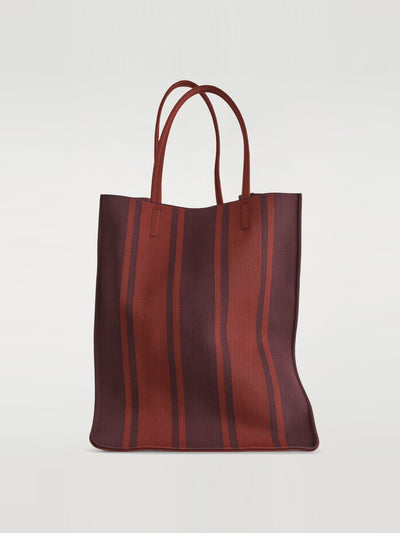 Cos Striped tote bag at Collagerie