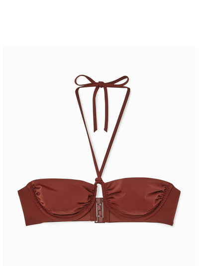 Cos Underwired halterneck bikini top at Collagerie