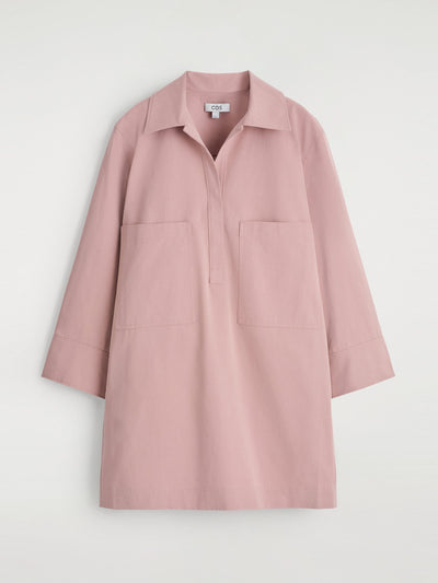 Cos Utility mini shirt dress at Collagerie