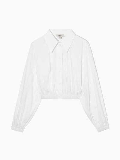 Cos White collar shirt at Collagerie