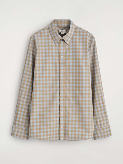 Cos Gingham cotton shirt at Collagerie