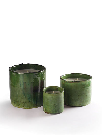 Coute Bougie Green Tamegroute candle at Collagerie