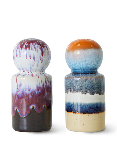 Hk Living 70s ceramics salt & pepper jar at Collagerie