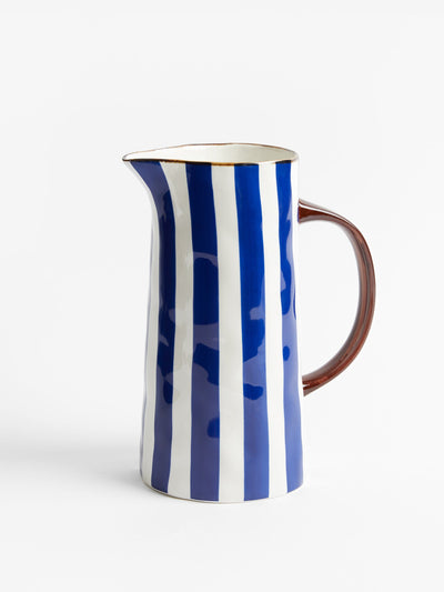 Couverture & The Garbstore Anafi pitcher in blue at Collagerie