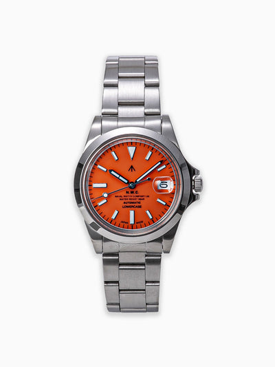 Naval Watch Co. Naval FRXA016 automatic watch in Orange at Collagerie