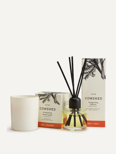 Cowshed Active Candle and Diffuser Set at Collagerie