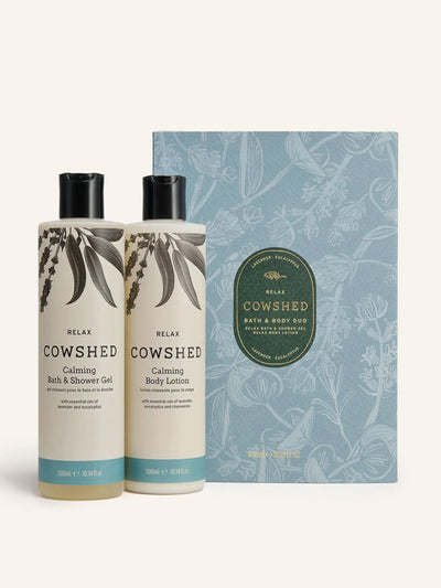 Cowshed Limted Edition Relax Bath & Body Duo at Collagerie